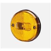 Lanterna Lateral de Posição LED  24V  88mm - PS Amarela