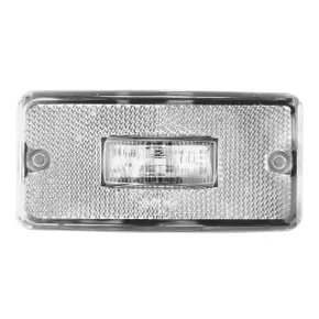Lanterna Lateral LED Baú GF Bivolt Cristal Com Fios