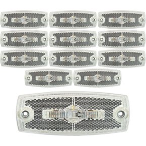 Lanterna Lateral LED Braslux 12/24V Cristal Librelato 12 Un
