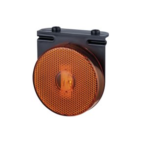 Lanterna Lateral LED Iva Com Suporte Amarela Com Fio Randon