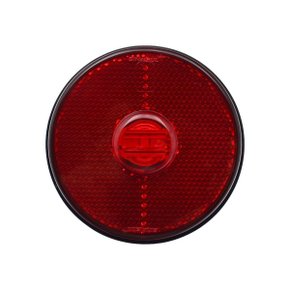 Lanterna Lateral LED Sinalsul 88mm Vermelha Bivolt Conector