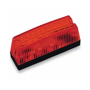 Lanterna Lateral Retangular Sinalsul Vermelha Furgão