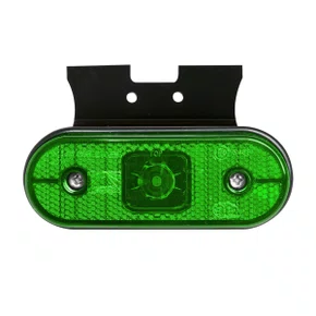 Lanterna Lateral Unipoint Aspöck LED 24V Verde Facchini