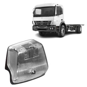 Lanterna Pisca Sinalsul Direito Cristal MB Atego Estribo
