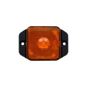 Lanterna Posição Retrorrefletor LED Braslux Bivolt Amarela
