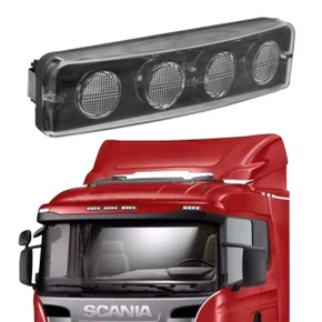 Lanterna Tapa Sol LED Gauer Cristal Scania Série 5