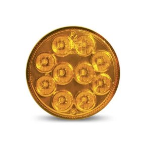 Lanterna Traseira LED Pradolux Amarela 96mm Librelato