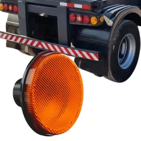 Lanterna Traseira Sinalsul Amarela Frisada Randon 2000-2001