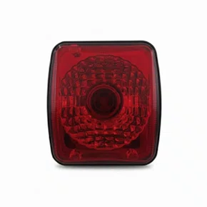 Lanterna Traseira Sinalsul Vermelha Guerra Metalizada