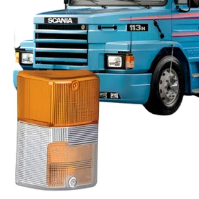 Lente Lanterna Pisca Sinalsul Esquerdo Scania 112 113