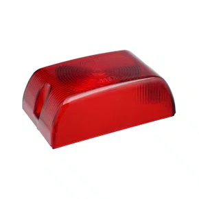 Lente Lanterna Sinalsul Vermelha Baú Tijolão Arredondada