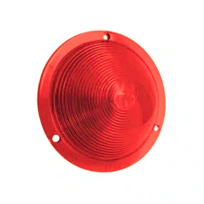 Lente para Lanterna Lateral Estribo GF Vermelha