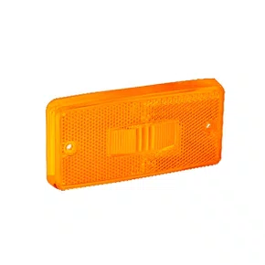 Lente para Lanterna Lateral GF Amarela Baú