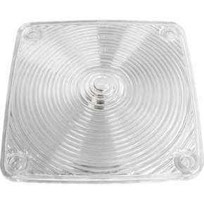 Lente Sinalsul Cristal para Lanterna Dianteira MB Cara Preta