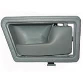 Maçaneta Interna da Porta Atemis Esquerdo Cinza para Caminhões VW Série 2000