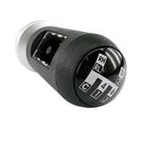 Manopla Alavanca de Cambio 6 marchas Rosca Puxar Com Botão