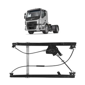 Máquina de Vidro Elétrica Zinni & Guell Direito S/Motor para Volvo VM 2004 Em Diante