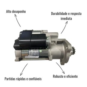 Motor Partida ZM 80.137.01 24V 5,5kW HEF Scania S4 S5 S6 - Via Peças