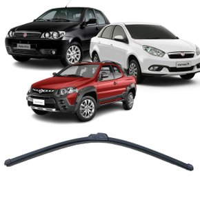 Palheta Limpadora Para-Brisa AVX Dianteira Palio Siena Kwid