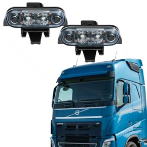 Par Lanterna Delimitadora Teto LED Sinalsul 24V Volvo FH
