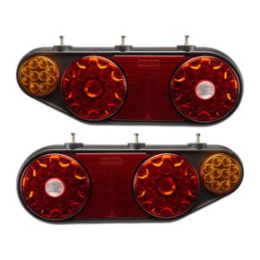 Par Lanterna Traseira LED Multifunção Braslux para Noma