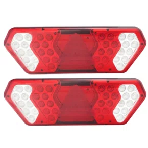 Par Lanterna Traseira LED Multifunção IVA 24V Guerra