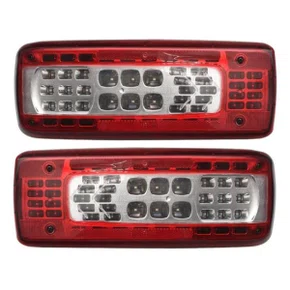 Par Lanterna Traseira Pradolux LED S/Vigia 24V para Volvo