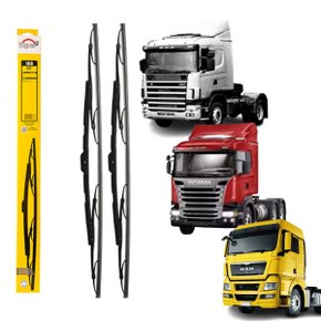 Par Palheta Limpadora Dyna DY-168 28 Pol 700mm Scania MAN