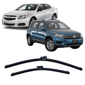 Par Palheta Limpadora Para-Brisa AVX Malibu Tiguan 2009-2017