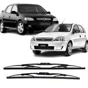 Par Palheta Limpadora Para-Brisa AVX Corsa Astra 2001 a 2011