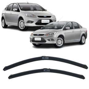 Par Palheta Limpadora Para-Brisa AVX Ford Focus 2008 a 2013
