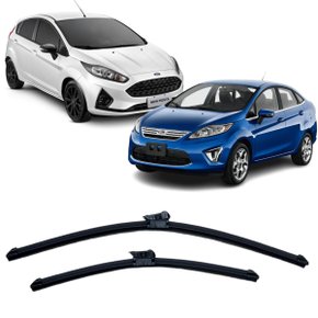 Par Palheta Limpadora Para-Brisa AVX New Fiesta 2010 a 2019