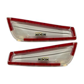 Par Protetor Acrílico Farol Auxiliar Volvo FH 2010