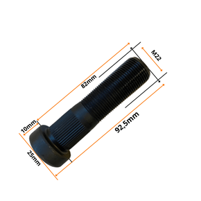Parafuso para roda carreta Randon M22-1.5 x 82 / 92,5 - BZ