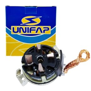 Porta Escova Motor Partida Unifap 1.232/4 Clio C3 206 Kangoo