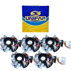 Porta Escova Motor Partida Unifap Celta Corsa Gol 5 Unidades