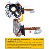 Porta Escova Partida Mondeo/Picasso/Ducato/Sentra - 1.317/4