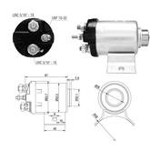Relé de Partida Case Chevrolet Ford VW ZM CAP 5/16 10 12v