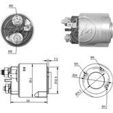 Relé de Partida Fiat Uno Renault Clio Macho ZM CAP M8 12v