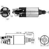 Relé de Partida Mercedes Benz Volvo Delco ZM M12 M5 CAP 24v