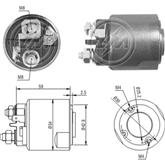 Relé de Partida Renault Clio Kangoo Megane Macho ZM M8 12v