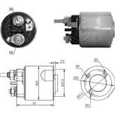 Relé de Partida Renault Clio Megane Thalia Macho ZM M8 12v