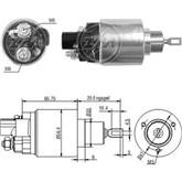 Relé de Partida Toyota Corolla 1.6/1.8/2.0 ZM CAP M8 12v