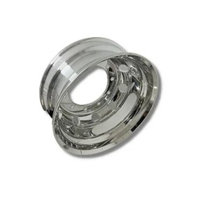 Roda Alumínio Traseira Forbal 22,5x8,5" Lado Interno Polido