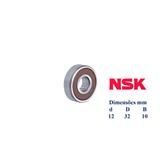 Rolamento NSK 6201DDUC3 12X32X10
