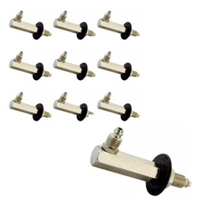 Sextavado Longo para Rodoar 10 Unidades