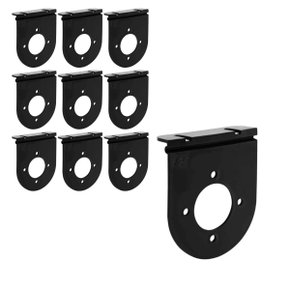 Suporte Flexível Lanterna Lateral Redonda GF Padrão Randon 10 Unidades