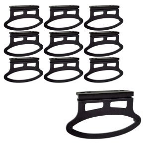 Suporte Lanterna Lateral Sinalsul Oval Flexível 10 Unidades