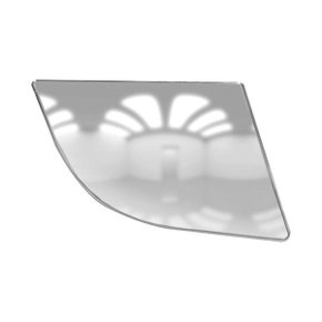 Tampa Acabamento Farol Auxiliar BL Fibras LD para Scania NTG