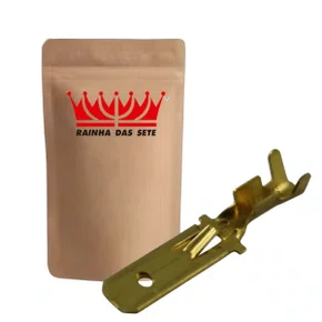 Terminal Espadão Macho 6,3mm Rainha das Sete ETE7033 C/Trava